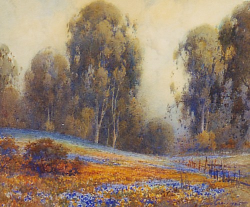 Percy Gray - Poppies and Eucalyptus